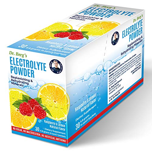 Dr. Bergs Electrolyte Powder Packets - Travel Size Hydration Dri...