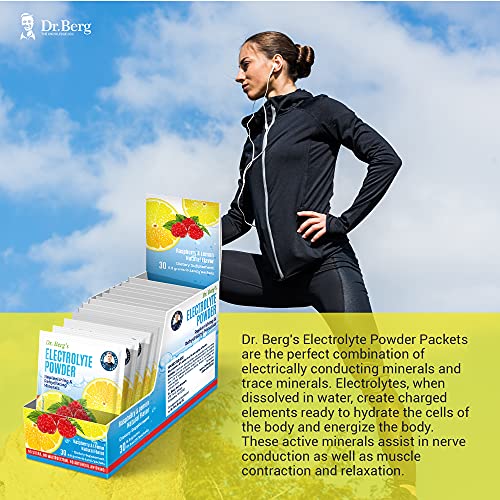 Dr. Bergs Electrolyte Powder Packets - Travel Size Hydration Dri...