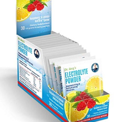 Dr. Bergs Electrolyte Powder Packets - Travel Size Hydration Dri...