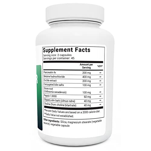 Dr. Bergs Gallbladder Formula w/ Purified Bile Salts 90 capsules...