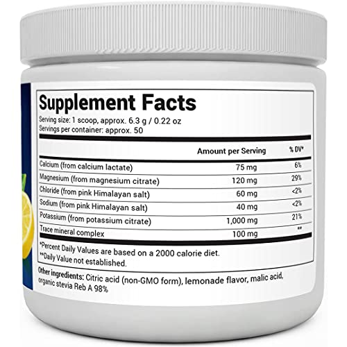 Dr. Bergs Original Keto Electrolytes Powder 50 Servings - Suga...