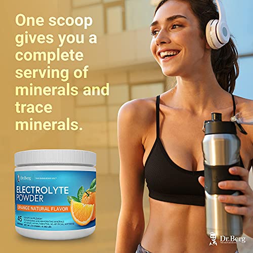 Dr. Bergs Original Electrolyte Powder, High Energy, Replenish & ...