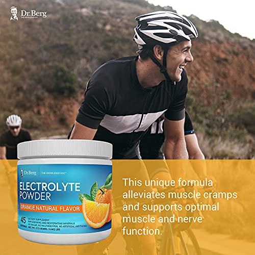 Dr. Bergs Original Electrolyte Powder, High Energy, Replenish & ...