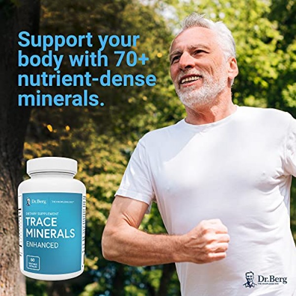 Dr. Bergs Trace Minerals Enhanced Complex - Complete with 70+ Nu...
