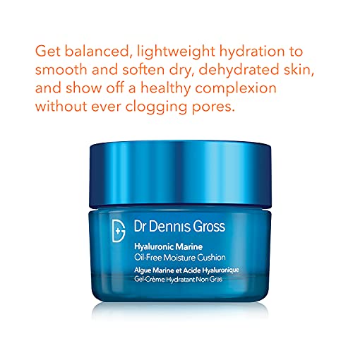 Dr. Dennis Gross Hyaluronic Marine Oil-Free Moisture Cushion: for...
