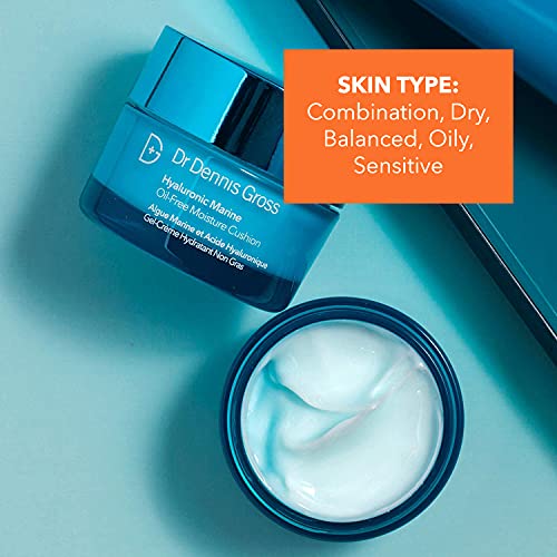 Dr. Dennis Gross Hyaluronic Marine Oil-Free Moisture Cushion: for...