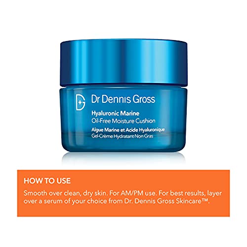 Dr. Dennis Gross Hyaluronic Marine Oil-Free Moisture Cushion: for...