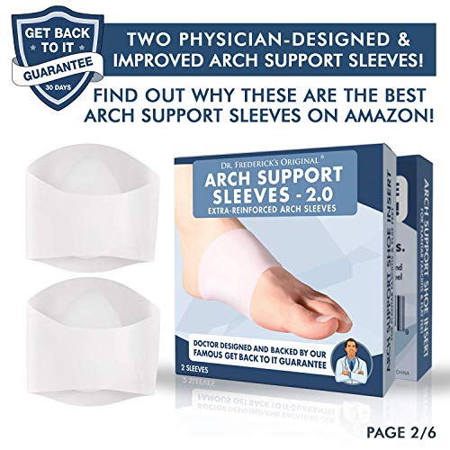 Dr. Fredericks Original Arch Support Sleeves 2.0 - Doctor Develo...