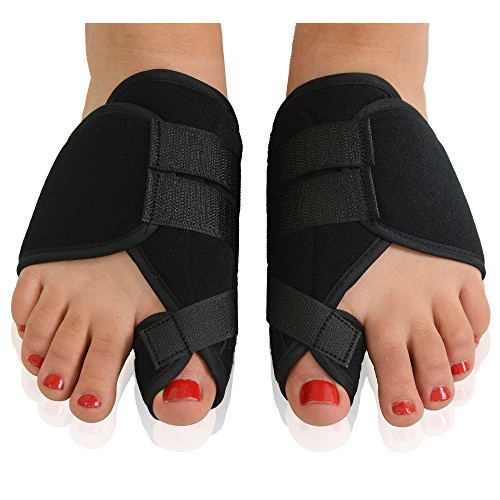 Dr. Fredericks Original Nighttime Bunion Splints - 2 Double-Stit...