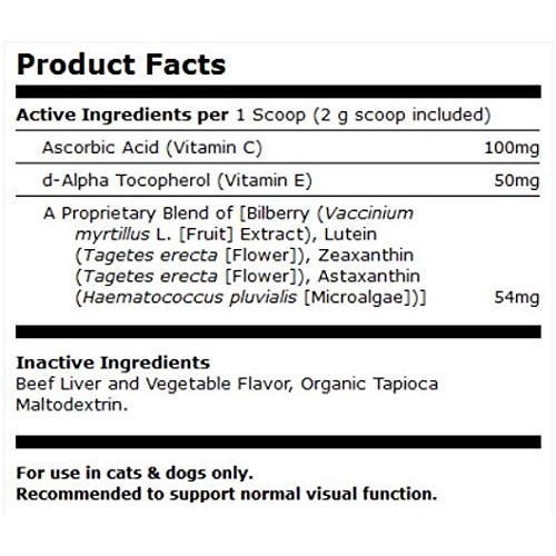 Dr. Mercola, Eye Support, For Cats and Dogs, 6.34 oz 180 g, non...