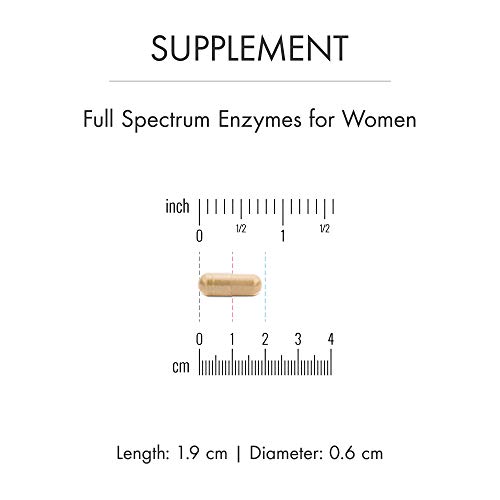 Dr. Mercola, Full Spectrum Enzymes for Women Dietary Supplement, ...