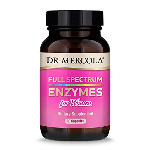 Dr. Mercola, Full Spectrum Enzymes for Women Dietary Supplement, ...