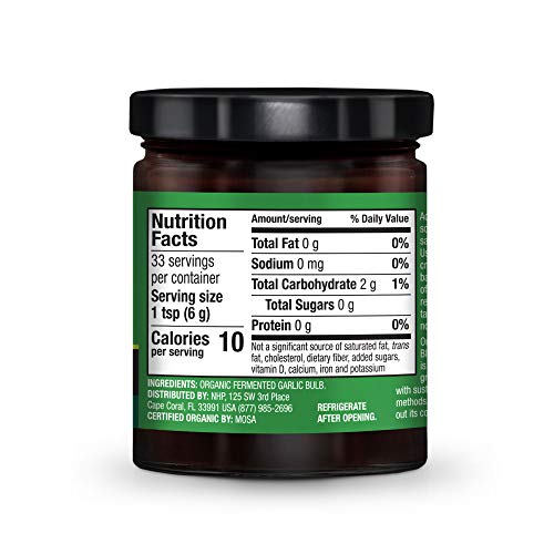 Dr. Mercola Solspring Organic Fermented Black Garlic Puree, about...
