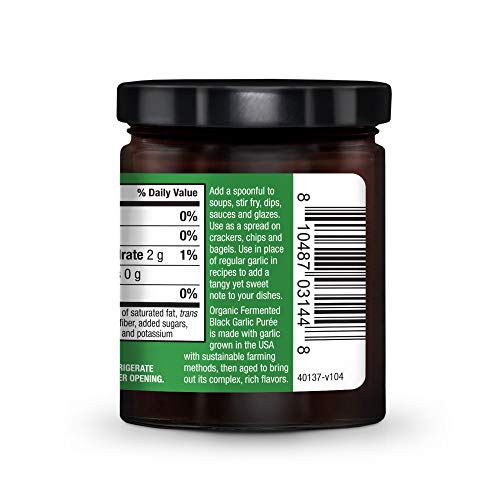Dr. Mercola Solspring Organic Fermented Black Garlic Puree, about...
