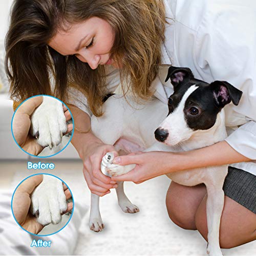 Furrykid Dog Nail Grinder, Professional Pet Nail Trimmer, 2-Speed...