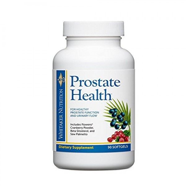 Dr. Whitakers Prostate Health with Saw Palmetto Extract, Flowens...
