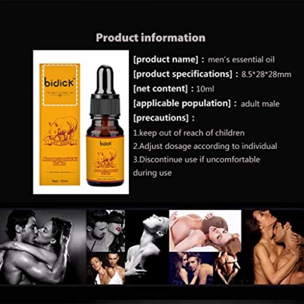 BP Natural Essential Oil Desire Sensual Massage Oil for Sex Enlar...