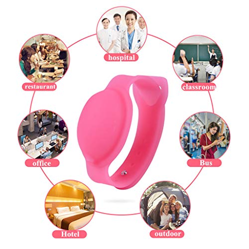 Hand Sanitizer Dispensing Portable Bracelet Wristband Hand Dispen...