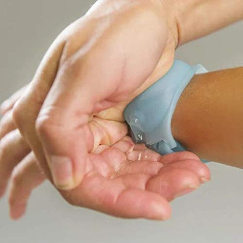 Hand Sanitizer Dispensing Portable Bracelet Wristband Hand Dispen...