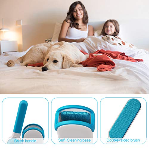 Pet Hair Remover Brush, Lint Brush for Pet, Dog & Cat Hair Remove...