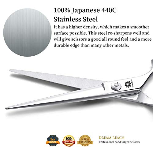 Dream Reach 6.0 inches Hair Scissors/Shears Set – Barber Shears S...