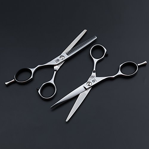 Left handed Hair Scissors Set -6 Professional Barber/Salon/Razo...
