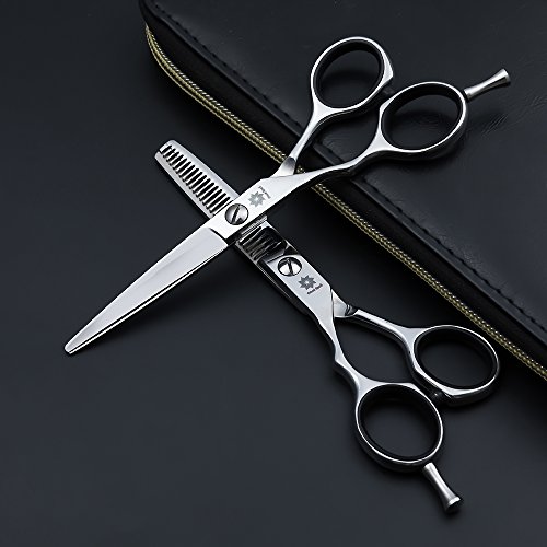 Left handed Hair Scissors Set -6 Professional Barber/Salon/Razo...