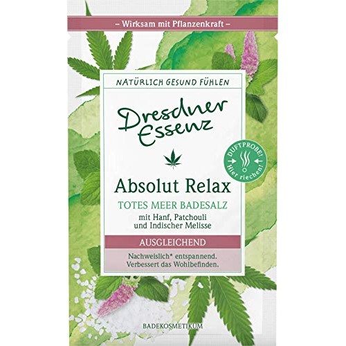 2x60 g Dresdner Essenz Bath Salts - Absolutely Relax - Pure natur...