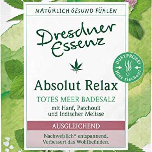 2x60 g Dresdner Essenz Bath Salts - Absolutely Relax - Pure natur...