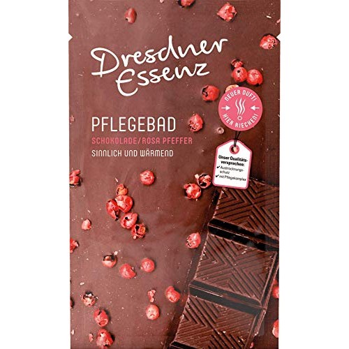 2x60 g Dresdner Essenz Bath Salts - Chocolate + Pink Pepper - wit...