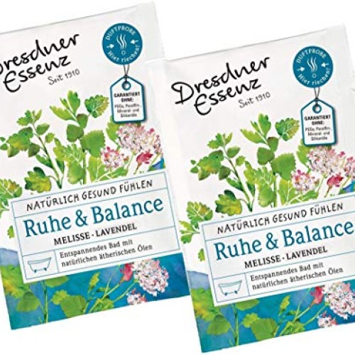 2x60 g Dresdner Essenz Bath Salts - Naturally Healthy Feeling Res...