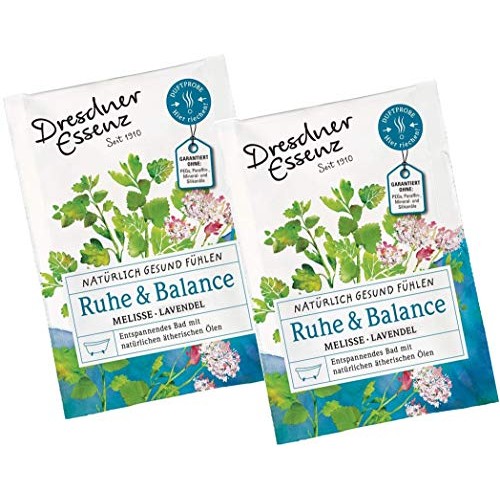 2x60 g Dresdner Essenz Bath Salts - Naturally Healthy Feeling Res...