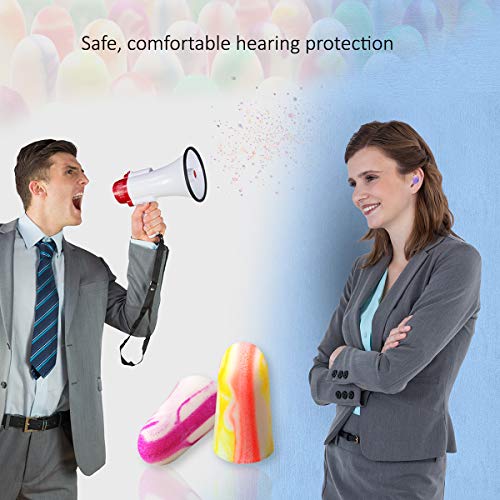 MOLDEX Sparkplugs Soft Foam Earplugs 50 Pairs Ear Plugs for Sleep...