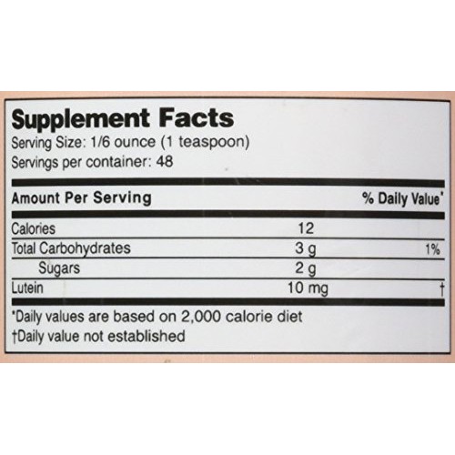 Liquid Lutein Supplement 8 FLOZ