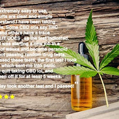 3 Pack - DrugExam Made in USA Highly Sensitive Marijuana THC Sing...