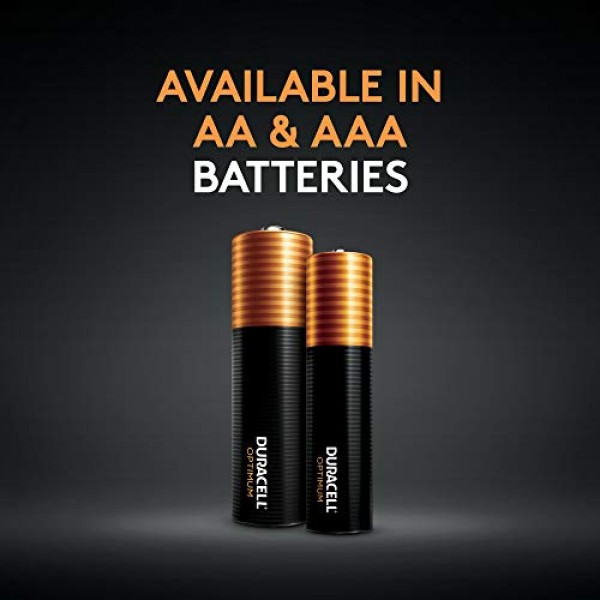 Duracell Optimum AA Batteries | 18 Count Pack | Lasting Power Dou...