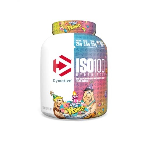 Dymatize ISO100 Hydrolyzed Protein Powder, 100% Whey Isolate Prot...