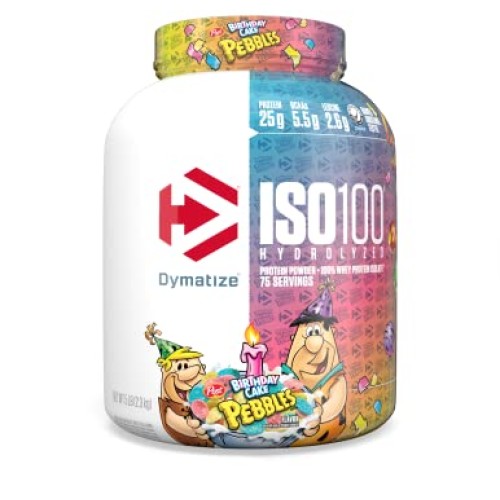 Dymatize ISO100 Hydrolyzed Protein Powder, 100% Whey Isolate Prot...