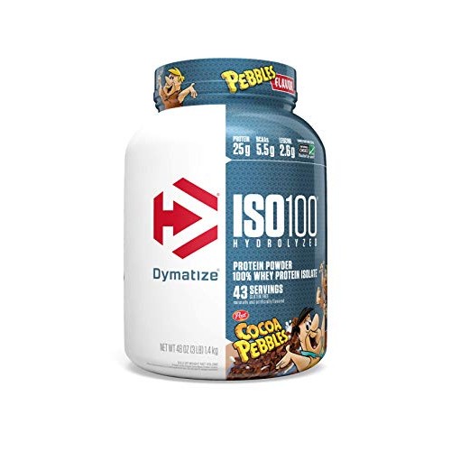 Dymatize ISO100 Hydrolyzed Protein Powder, 100% Whey Isolate Prot...