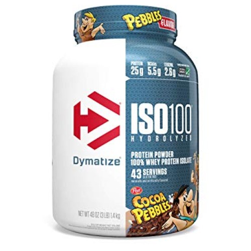 Dymatize ISO100 Hydrolyzed Protein Powder, 100% Whey Isolate Prot...