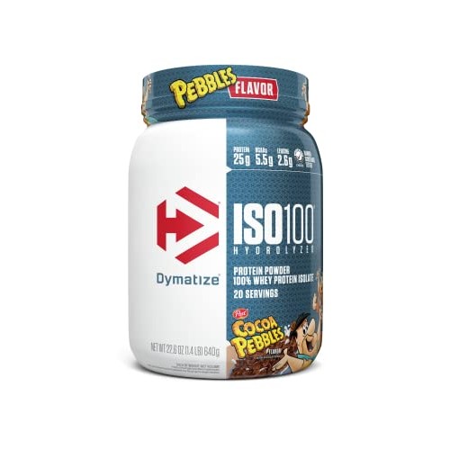 Dymatize ISO100 Hydrolyzed Protein Powder, 100% Whey Isolate Prot...