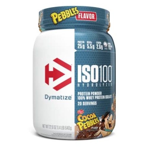 Dymatize ISO100 Hydrolyzed Protein Powder, 100% Whey Isolate Prot...