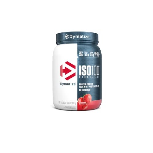 Dymatize ISO100 Hydrolyzed Protein Powder, 100% Whey Isolate Prot...