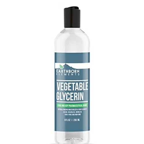 Earthborn Elements Vegetable Glycerin 8 fl oz, Pure & Undiluted, ...