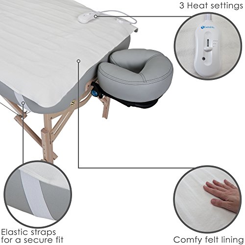 BODYWORKER’S CHOICE Massage Table Warmer – Three Heat Settings, F...