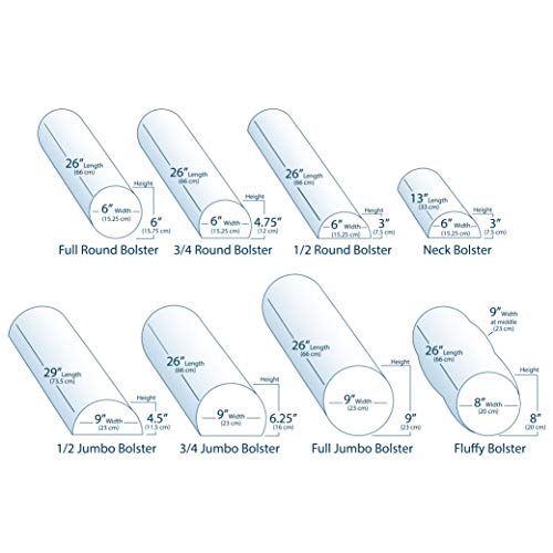 EARTHLITE Bolster Pillow Neck – Durable Massage Bolster, 100% PU ...