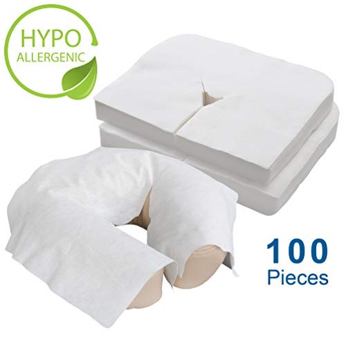 EARTHLITE Disposable Face Cradle Covers – Medical-Grade, Ultra So...