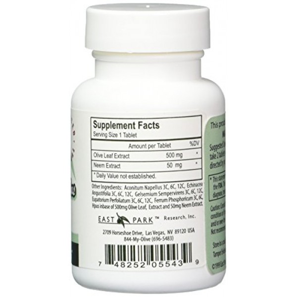 East Park d-Lenolate Plus Cold and Flu Homeopathic Remedy for Adu...
