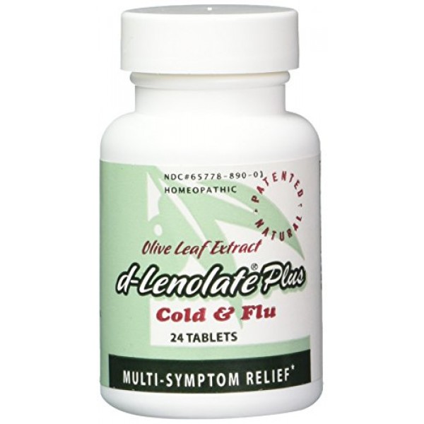 East Park d-Lenolate Plus Cold and Flu Homeopathic Remedy for Adu...