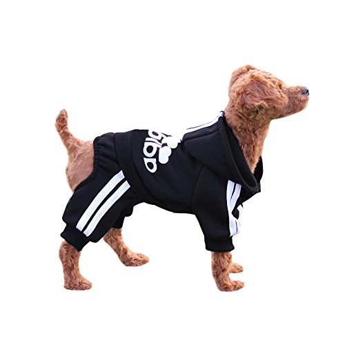 BONDOGLAND Winter Puppy Hoodie for Small Dogs Boy Girl Warm Coat ...